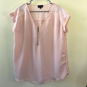 Light pink blouse